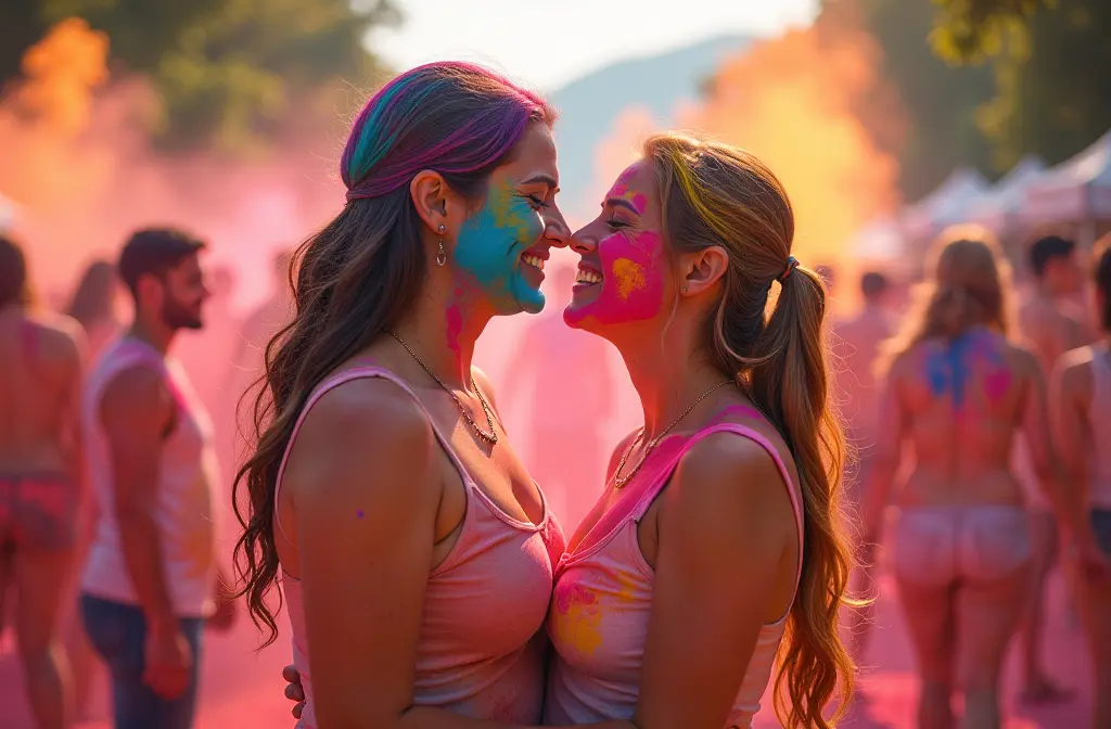 Sexy Holi Images: Celebrate the Festival of Colors with Joy and Creativity