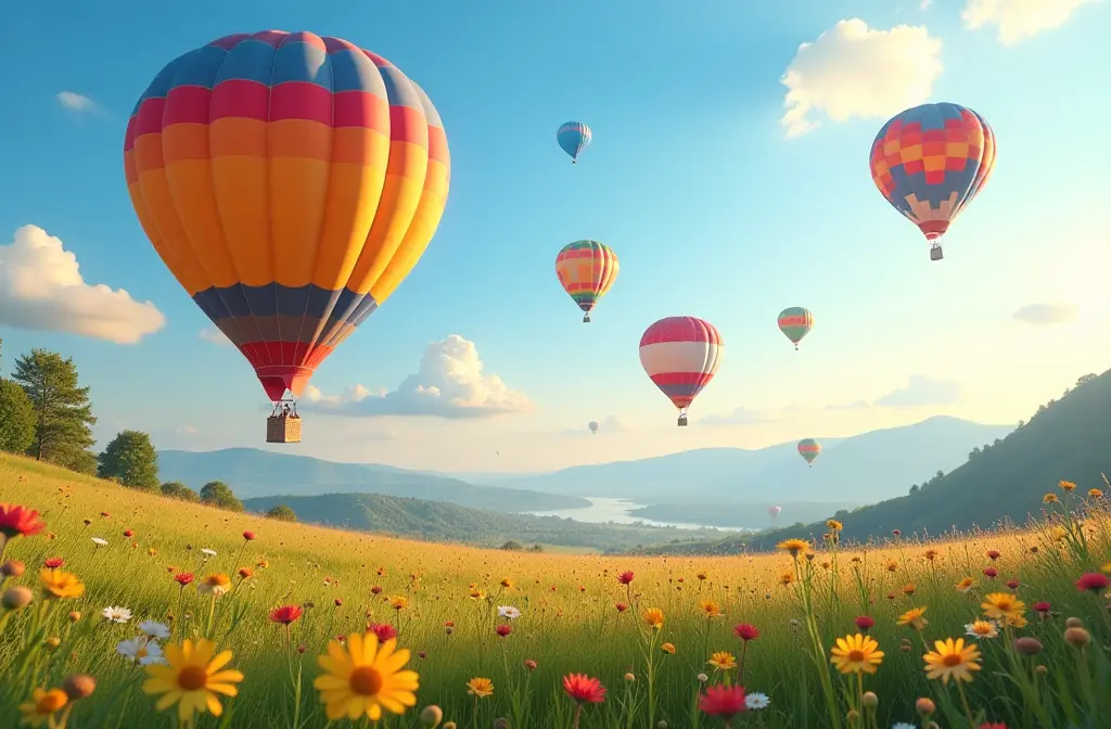 Free Pictures of Hot Air Balloons in Sky | High-Quality Images for Creative Projects